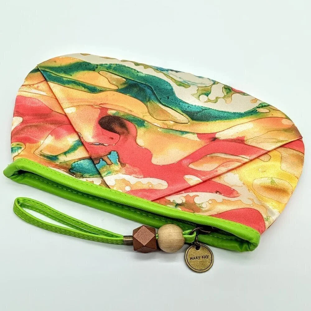 Mary Kay Watercolor Satin Cosmetic Bag